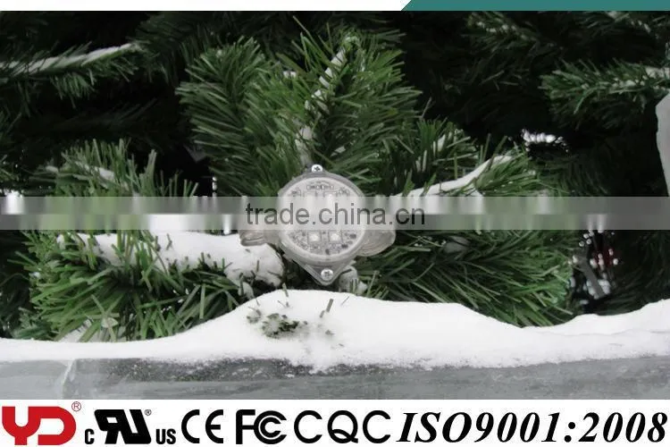 Wether resistence IP68 waterproof CE FCC CQC UL certificated led light for christmas