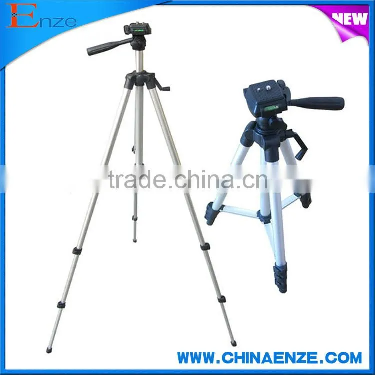 Aluminum lightweight flexible compact camera tripod stand for dslr