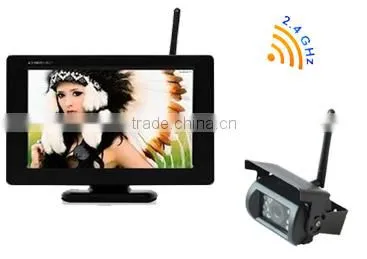 DW-5000 digital wireless rearview system 5inch digital LCD monitor with inbuilt wireless receiver