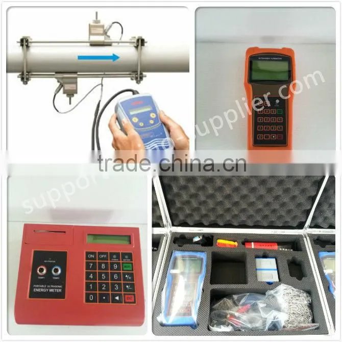 smart wireless plastic portable ultrasonic fuel consumption flowmeter