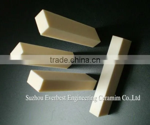 yellow high purity Alumina machinable ceramic block