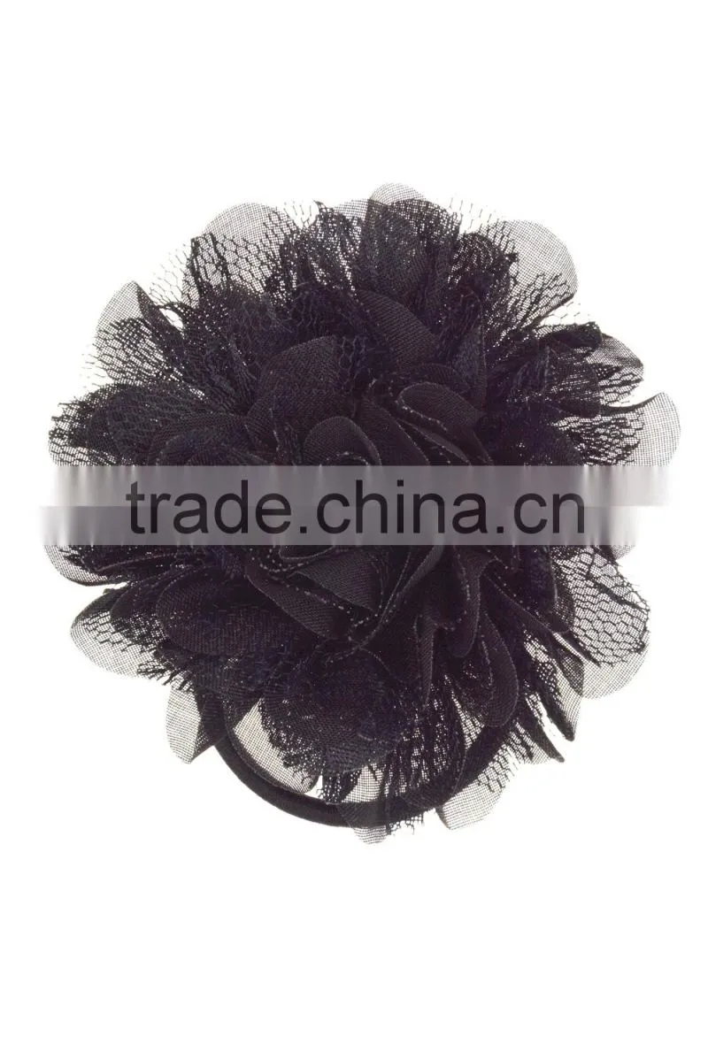 Organza Lace Flower Elastic/Hair Ties
