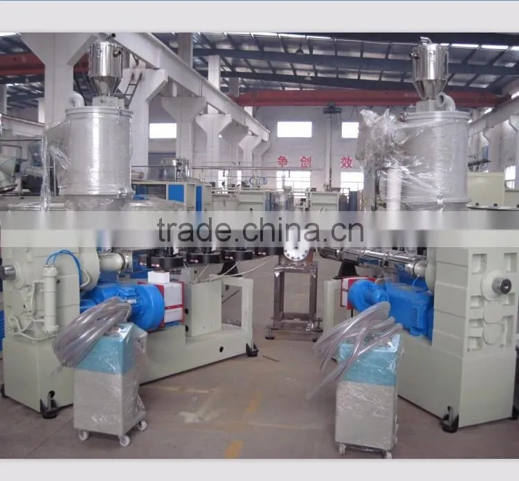 Single screw extruder and double screw extruder