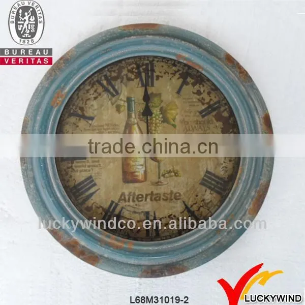 rustic chic antique european style wall clocks for 2014