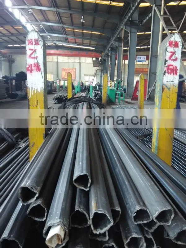 triangular bell-shaped seamless steel tube