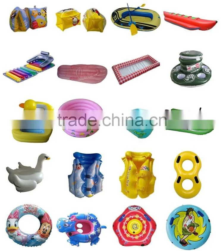 Cheap pvc inflatable custom swimming ring with logo printing