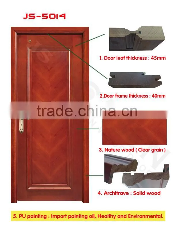 Hotsale high quality teak wood door price