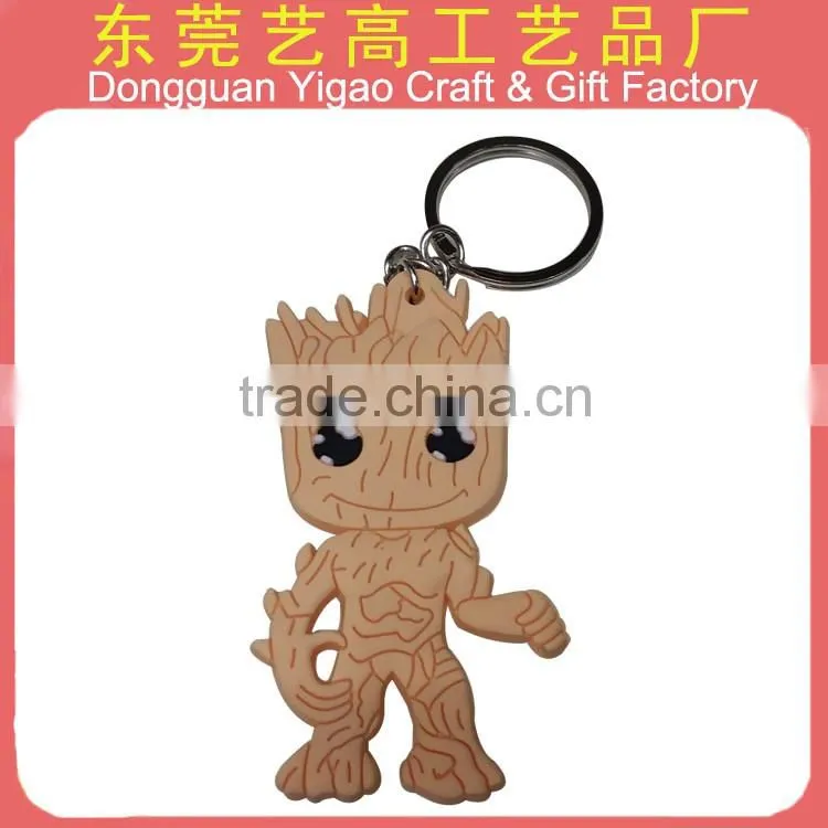 Factory custom soft pvc key chains for premium gifts