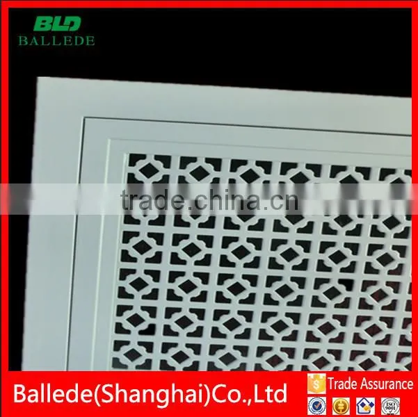 hot sale powder coated decorative return air grille HVAC system
