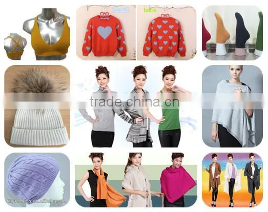 New design pure color knitted elbow length fingerless winter 100% cashmere gloves
