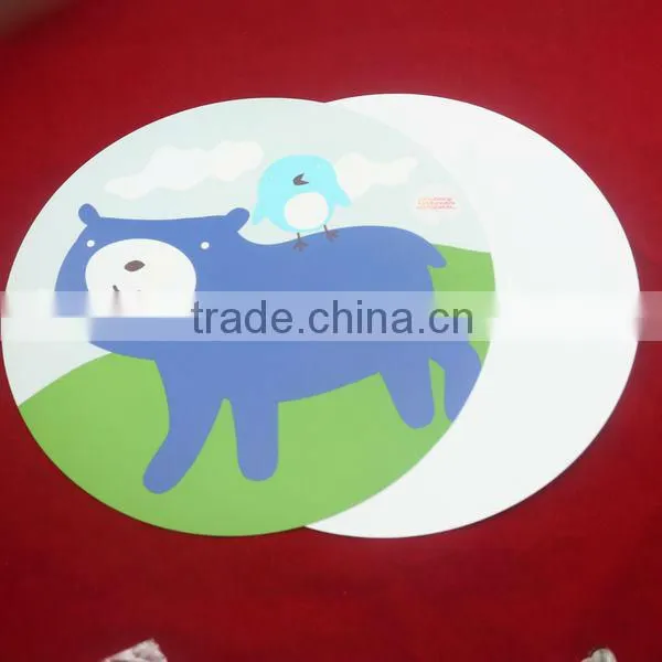 Factory Customized Wholesale round shape Plastic PP Table Mat
