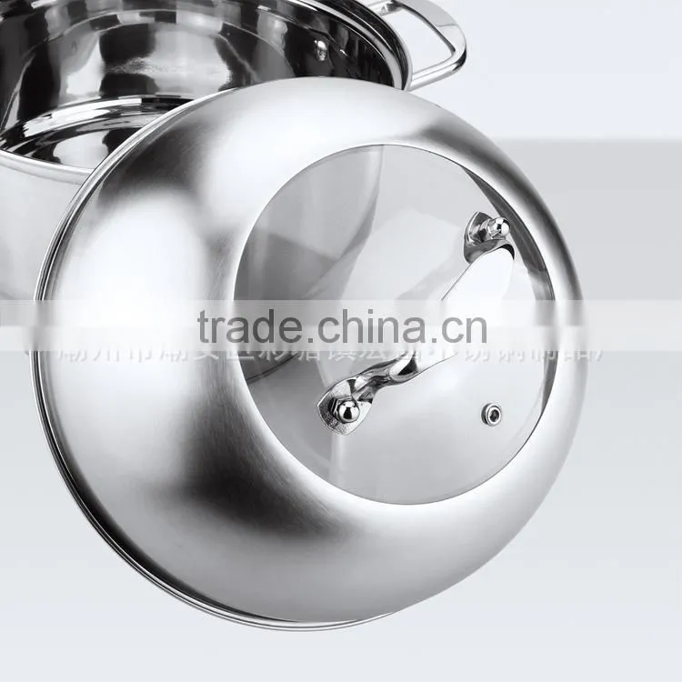 stainless steel kitchenware and cookware food display steamer utensil set