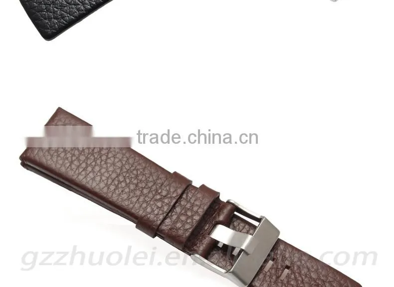 2016 Fashion belt good quality watch band real leather watch strap 22|24|26|28|30mm