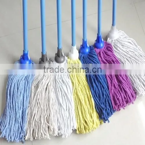 Plastic Socket Cotton Head Floor Cleaning Mop