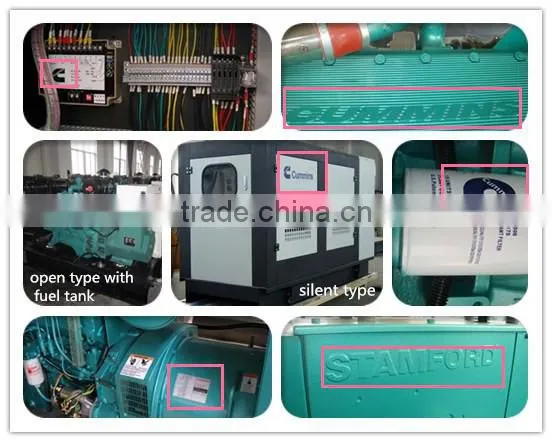 20kva-1500kva diesel generator with Cummins Engine