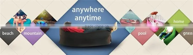2016 Latest Design Lazy Hangout Inflatable Air Sleeping Bag/Sofa/Couch Bed