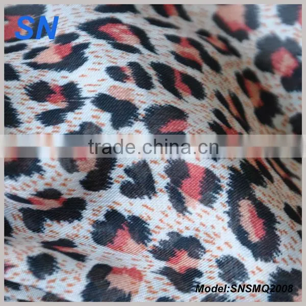 Leopard grain design scarf string of scarf all sorts of color stones