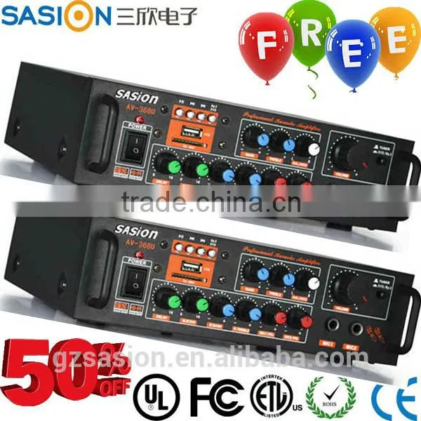 ASION AV368u bluetooth audio amplifier with bluetooth 12v