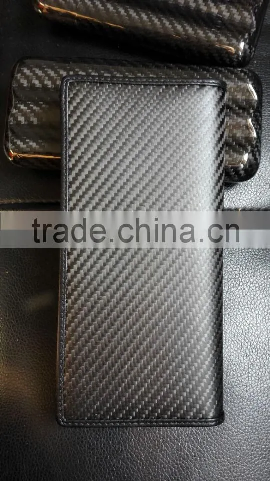 Carbon Fiber Hand Bag/ Wallet, Real Carbon Fiber Black Wallet, 100% All Carbon Fiber Money wallet