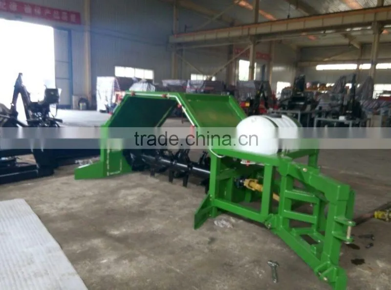 Animal dung manure fertilizer compost turner mini 2m width