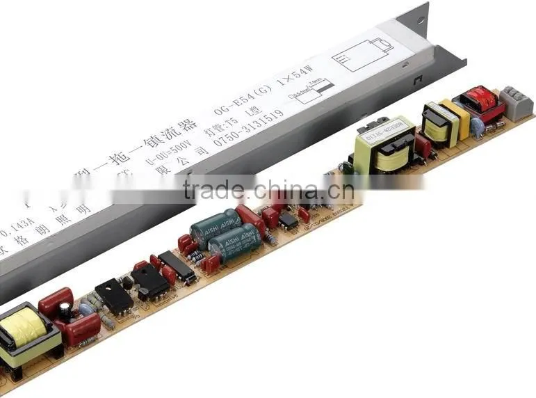 SGS CE CB certified electronic ballast T5 54W, t5 electronic ballast 54W