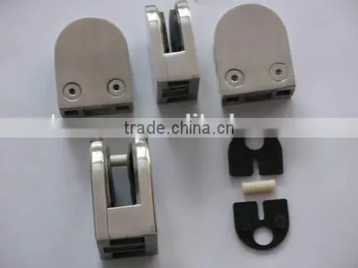 Inox staircase railing fittings glass hoder