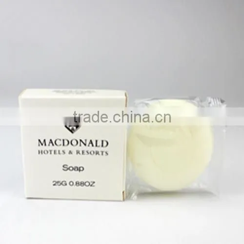 Disposable asantee soap for hotel bathroom
