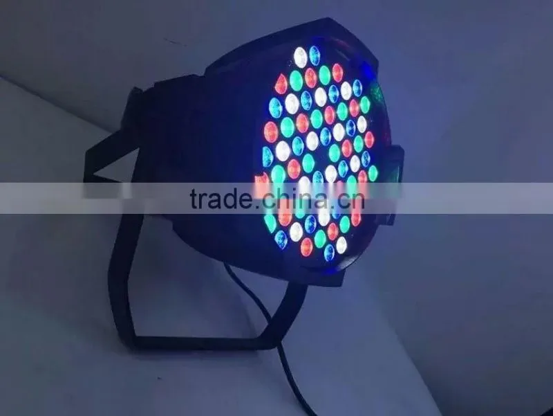 54 Par light 3W full color RGB-Triple Stage light
