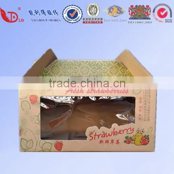 High quality corrugated fruit box,corrugated carton box