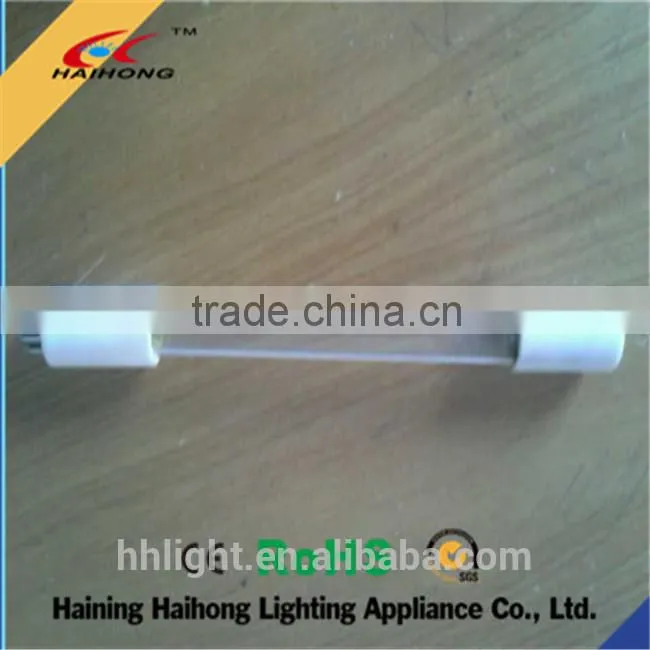 double-ended 185nm 254nm T5 quartz glass uv germicidal lamp