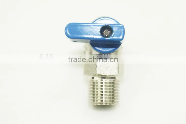 factory directly supply open brass washing angle ball valve