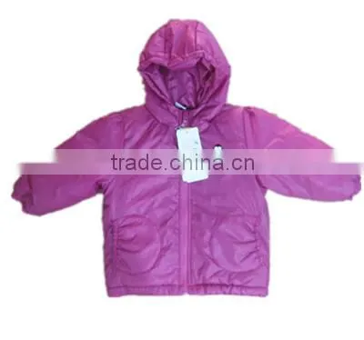 children girl winter thick jacket with hood children's padding jacket winter padded jacket