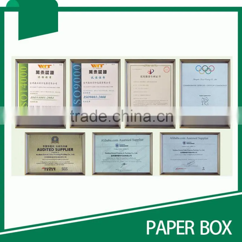 HIGH QUALITY PAPER MATERIAL DRY DISPLAY BOX