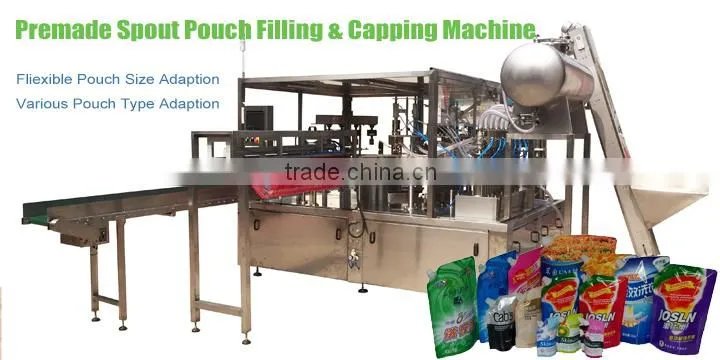 Multi-Function CE Approval Rotary Type promotional doypack capping machine