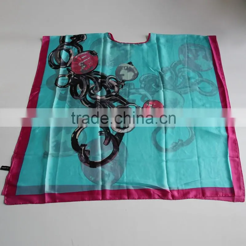 Bat wing sleeve fashion women dress chiffon clothes
