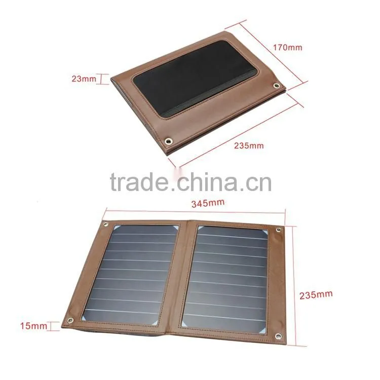 6000mAH Solar Charger Portable Foldable Solar Panel Charger 6V 10W Solar
