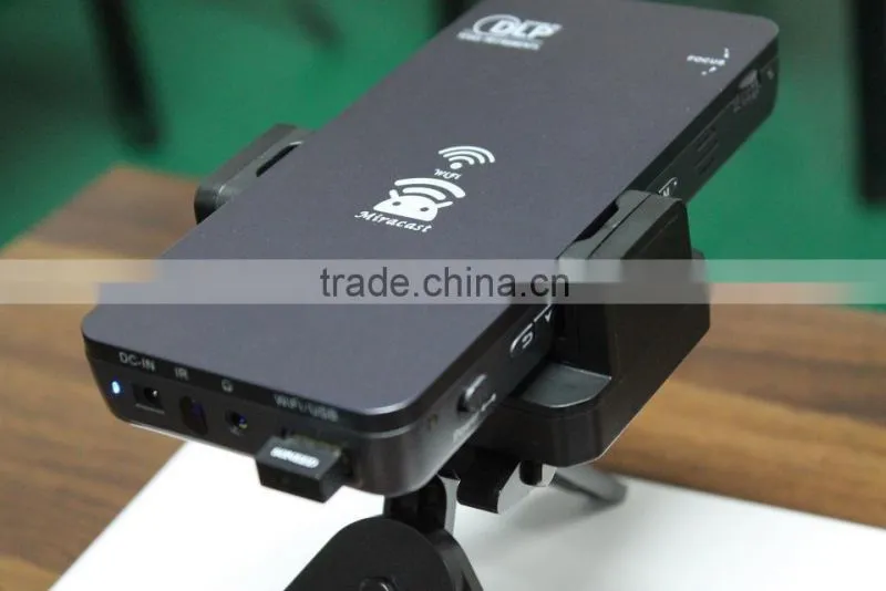 WIFI + Miracast + HDMI + USB + Micro SD mini wireless projector for children education(SMP7044)