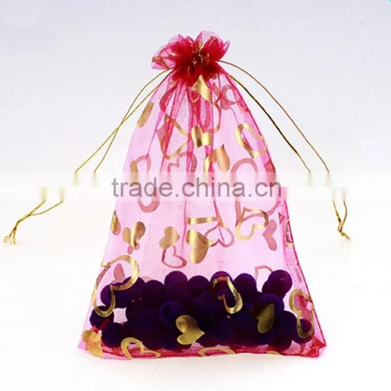 Promotion cheap small glided organic cotton drawstring bag china supplier