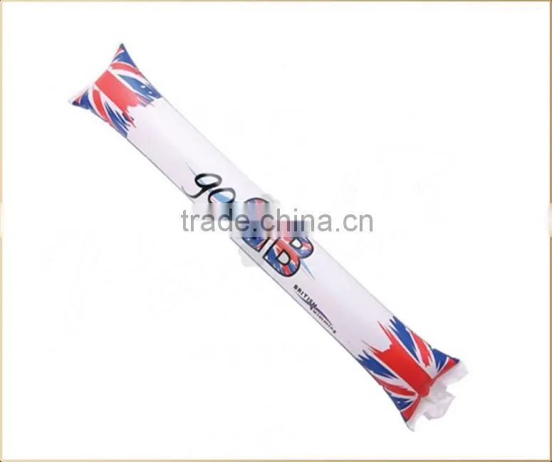 Sport event bang bang sticks,plastic inflatable cheering sticks
