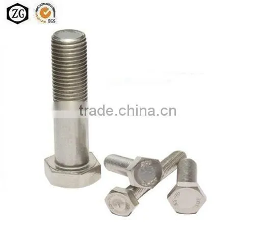 DIN933 Hexagon bolt carbon steel full threaded