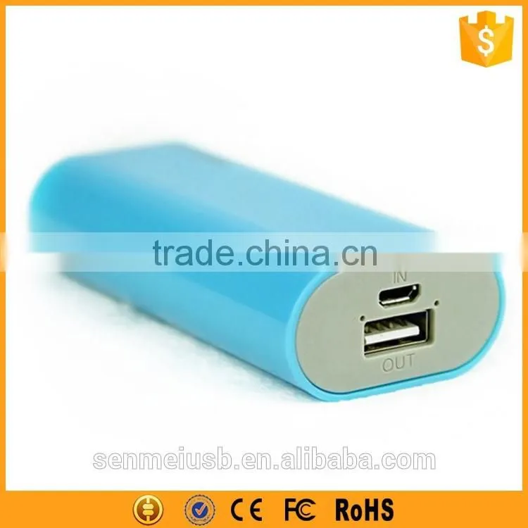 Colorful candy power bank 4400mah for promotional gifts