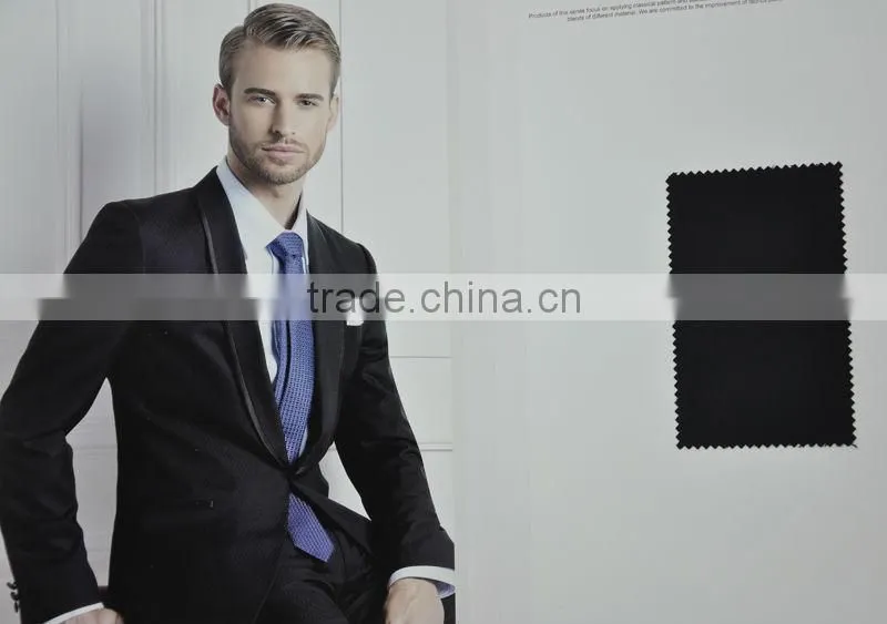 Filarte Super130 high quality Italian design worsted wool men's suiting fabric in stock