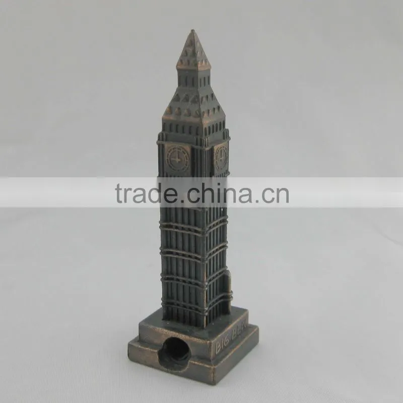 YL299OEM pencil sharpener 3D big ben souvenirs,London's big ben gifts,diecast metal big ben