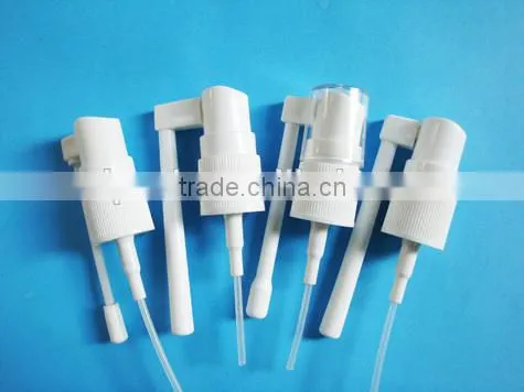 aluminum throat sprayer, 18mm 20mm plastic medicine sprayer