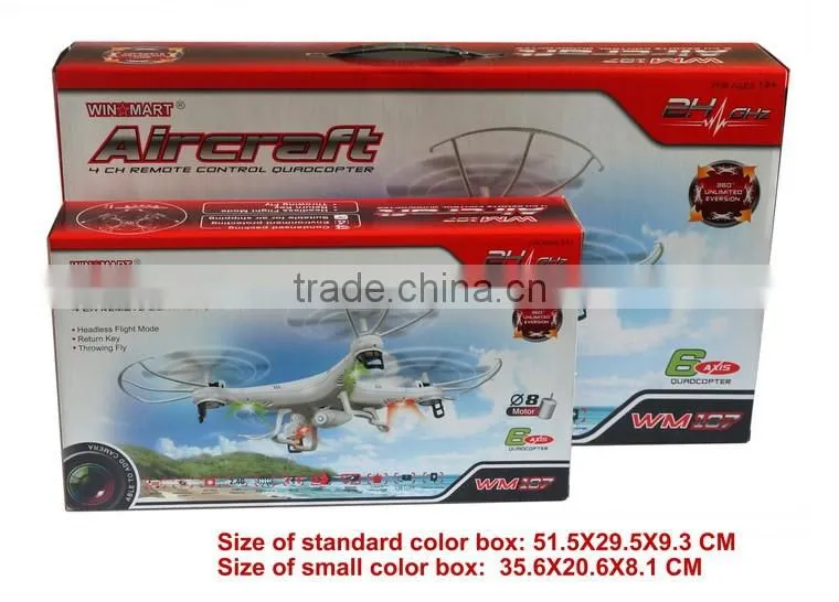 1:16 Scale 2.4Ghz uav design rc drone with 0.3mp 2.0mp camera
