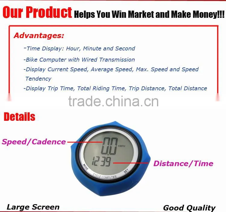 best-seller silicone cycle bikes computer for speed
