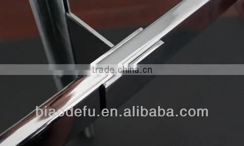 Slotted mounted bracket for tube display support