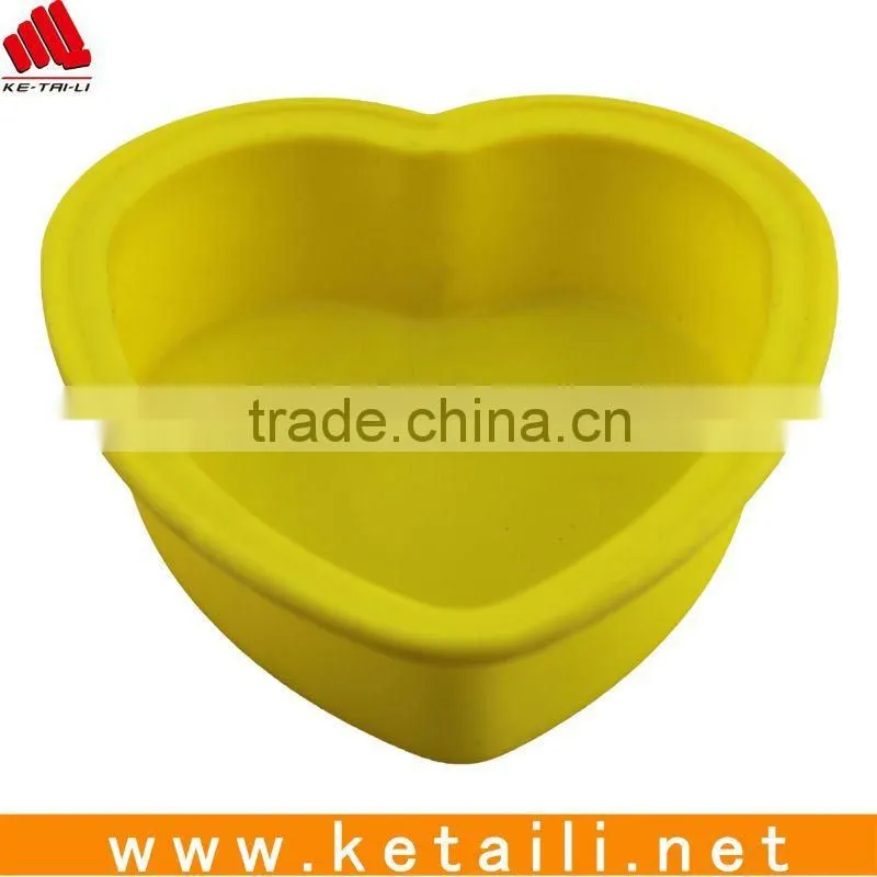Heart-shape Silicone bakeware, silicone