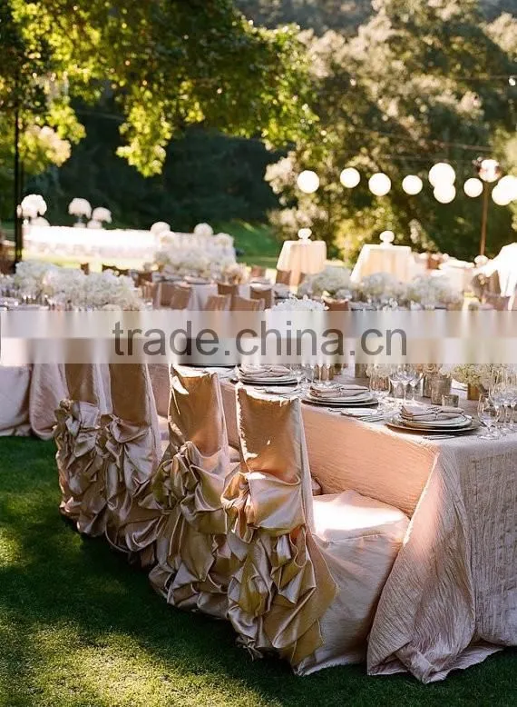 Colorful organza spandex chair sashes for wedding party hotel wholesale