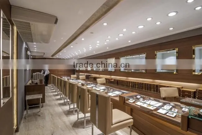 High quality fashion interior design jewellery shop furniture design